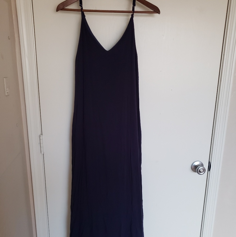 Long Navy Dress